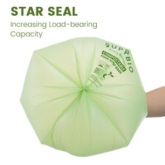 superbio handle tie detail demonstrating easy closure and tidy carrying benefit
