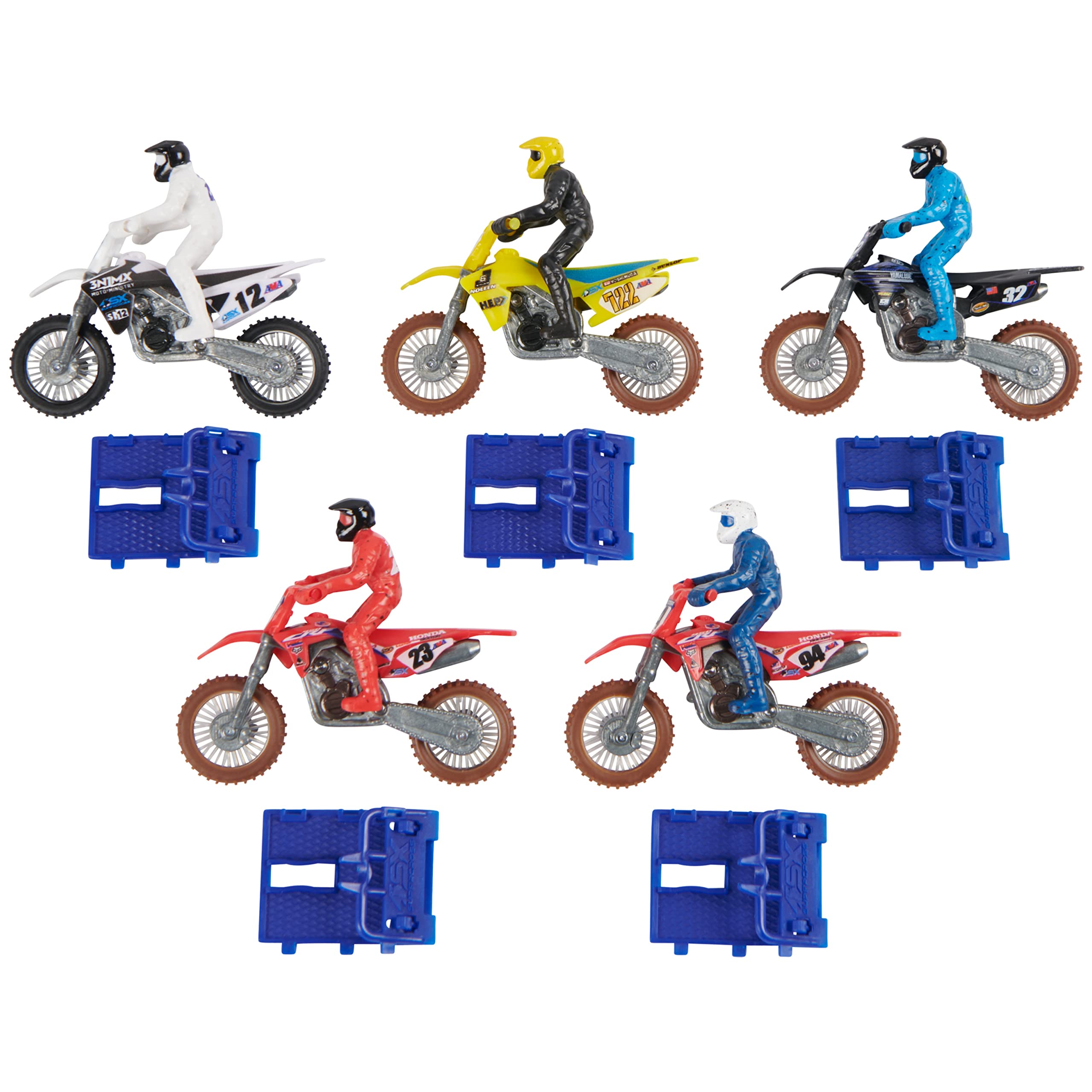 Supercross lifestyle shot in playroom suggesting interactive fun and display ideas