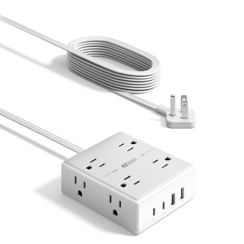 SUPERDANNY on a nightstand charging phone and smartwatch for convenient bedside use