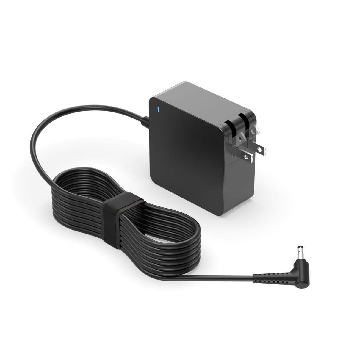 Superer front view adapter showing compact body and durable finish for reliable charging