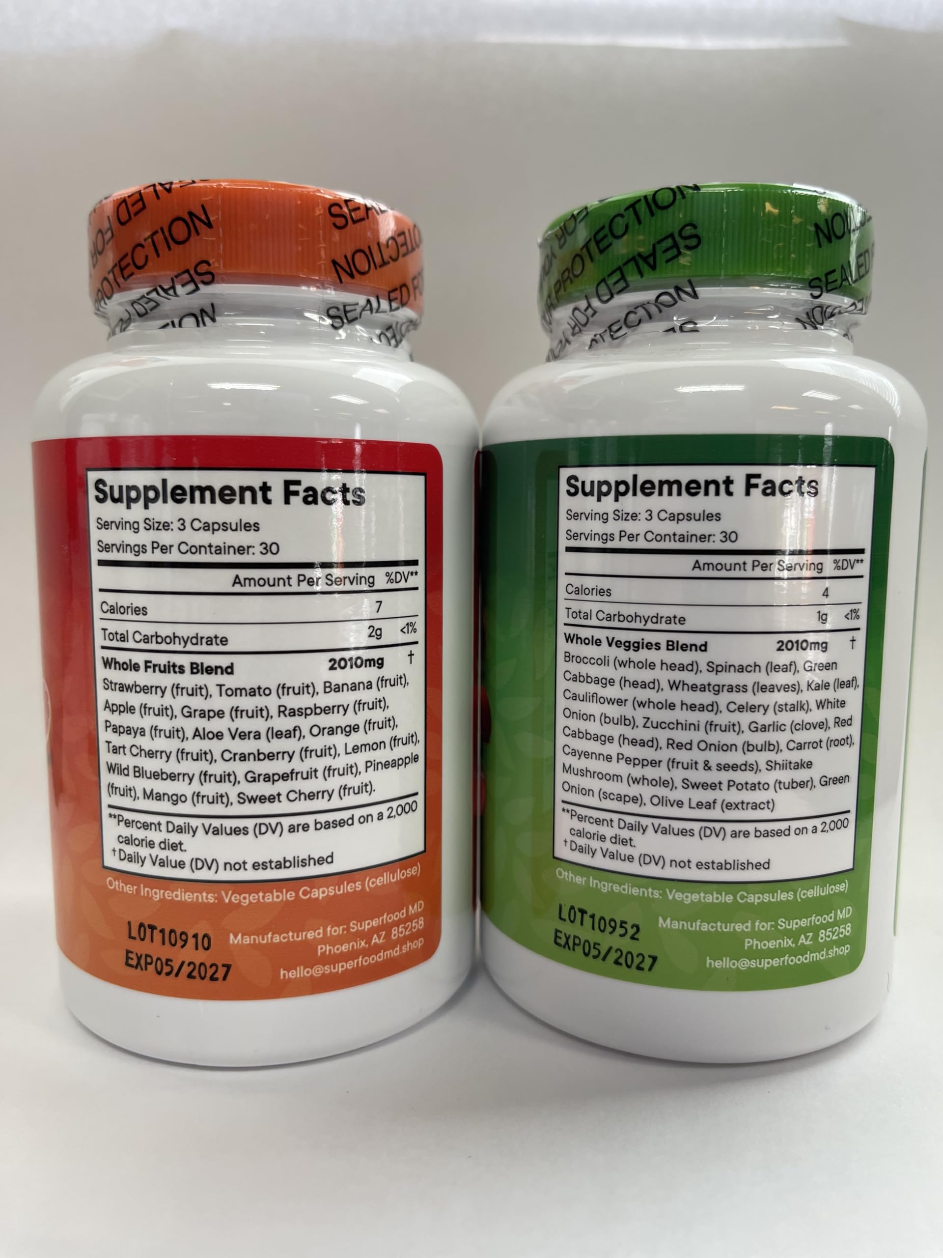 Superfood MD lifestyle on a breakfast table illustrating convenient plant nutrition