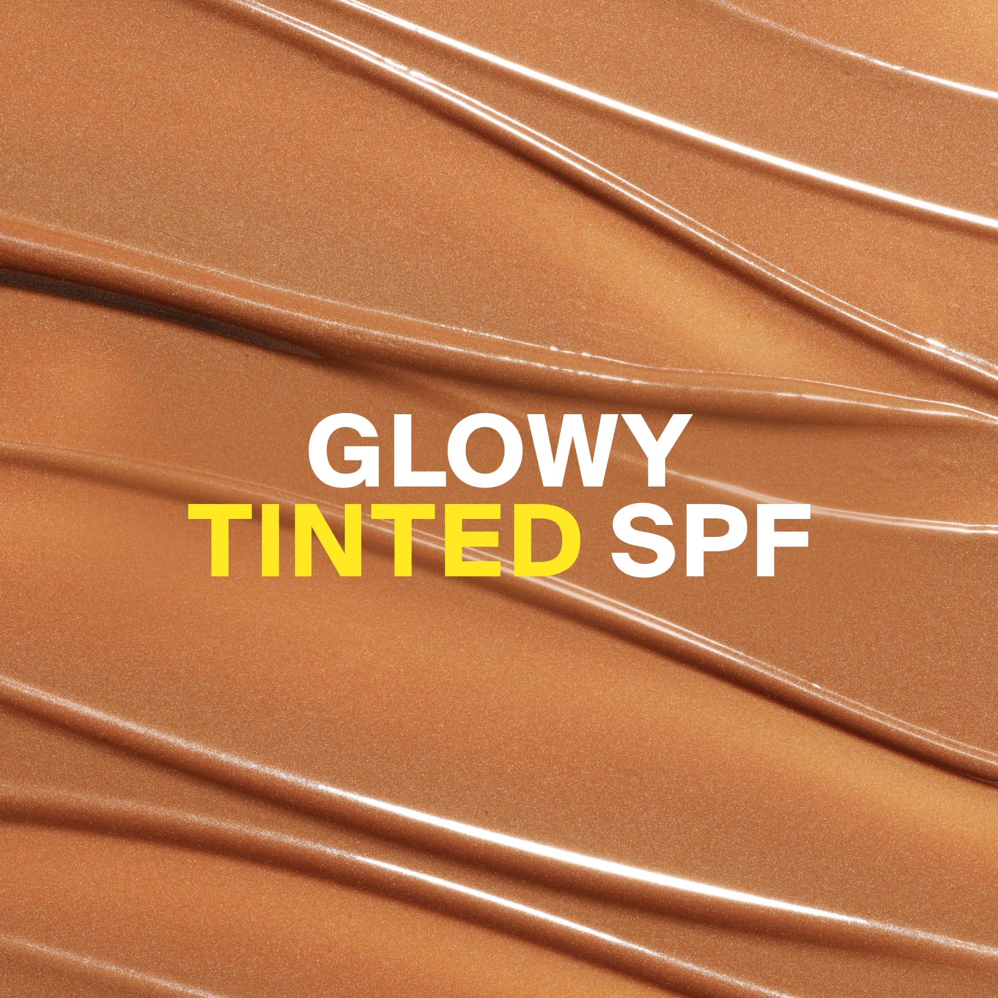 Supergoop! cream texture close-up displaying pearlescent sheen for luminous finish