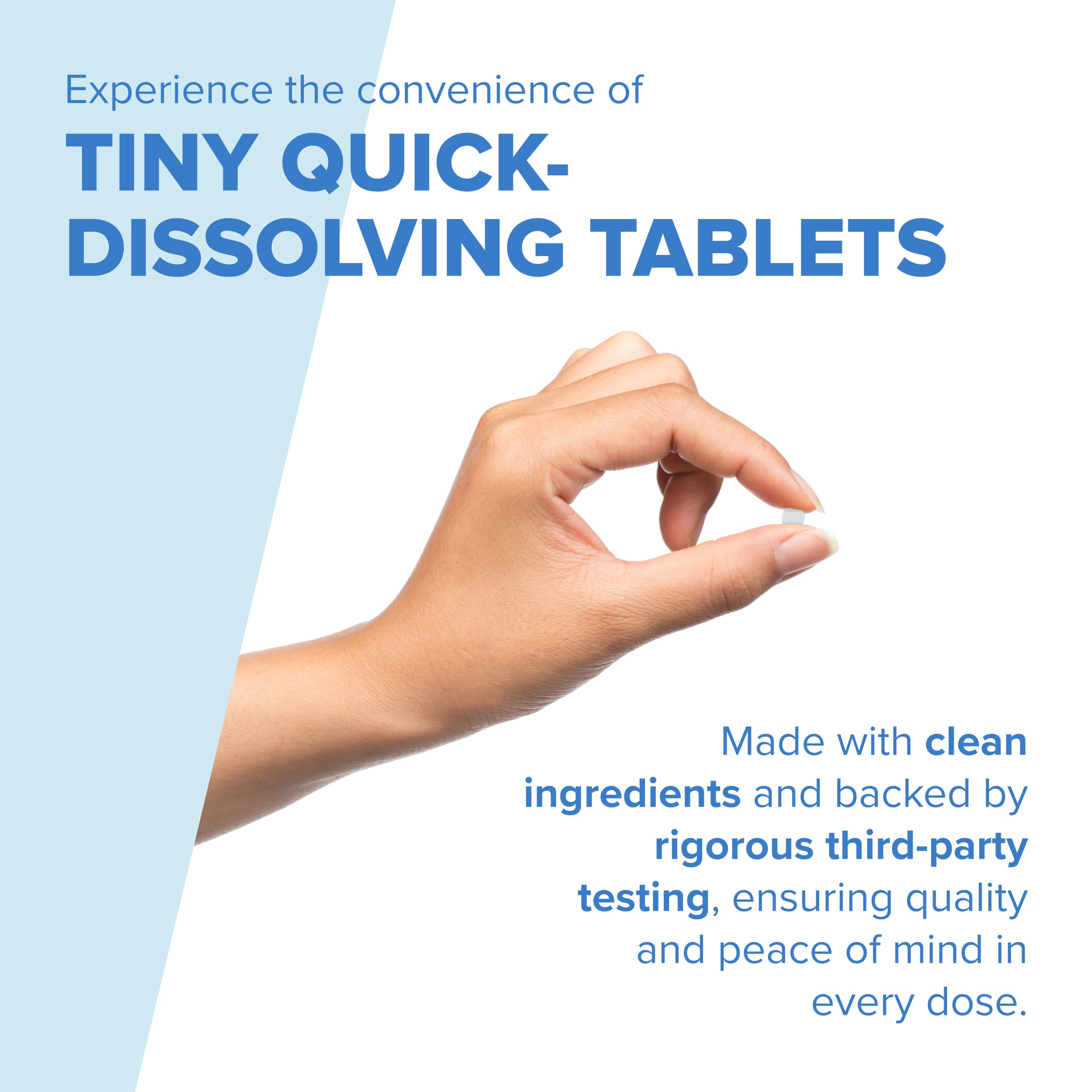 Superior Source sublingual tablet dissolving under tongue for fast absorption