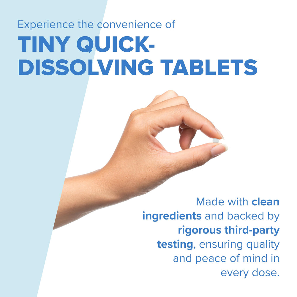 Superior Source sublingual tablet dissolving under tongue for fast absorption