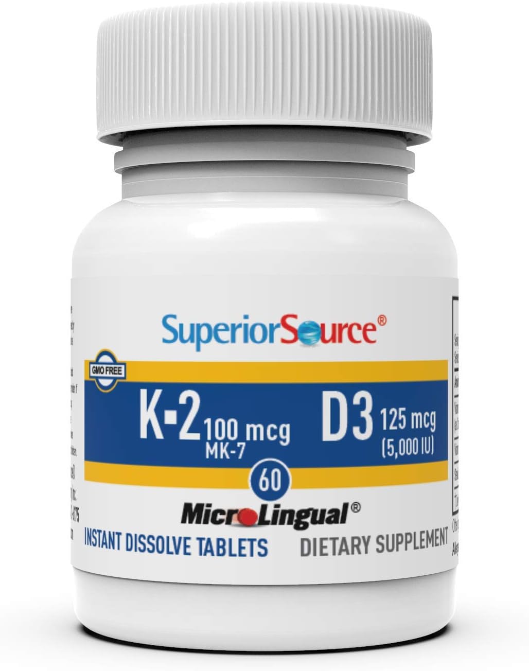 Superior Source tablet beside a coin to show size and easy swallowability