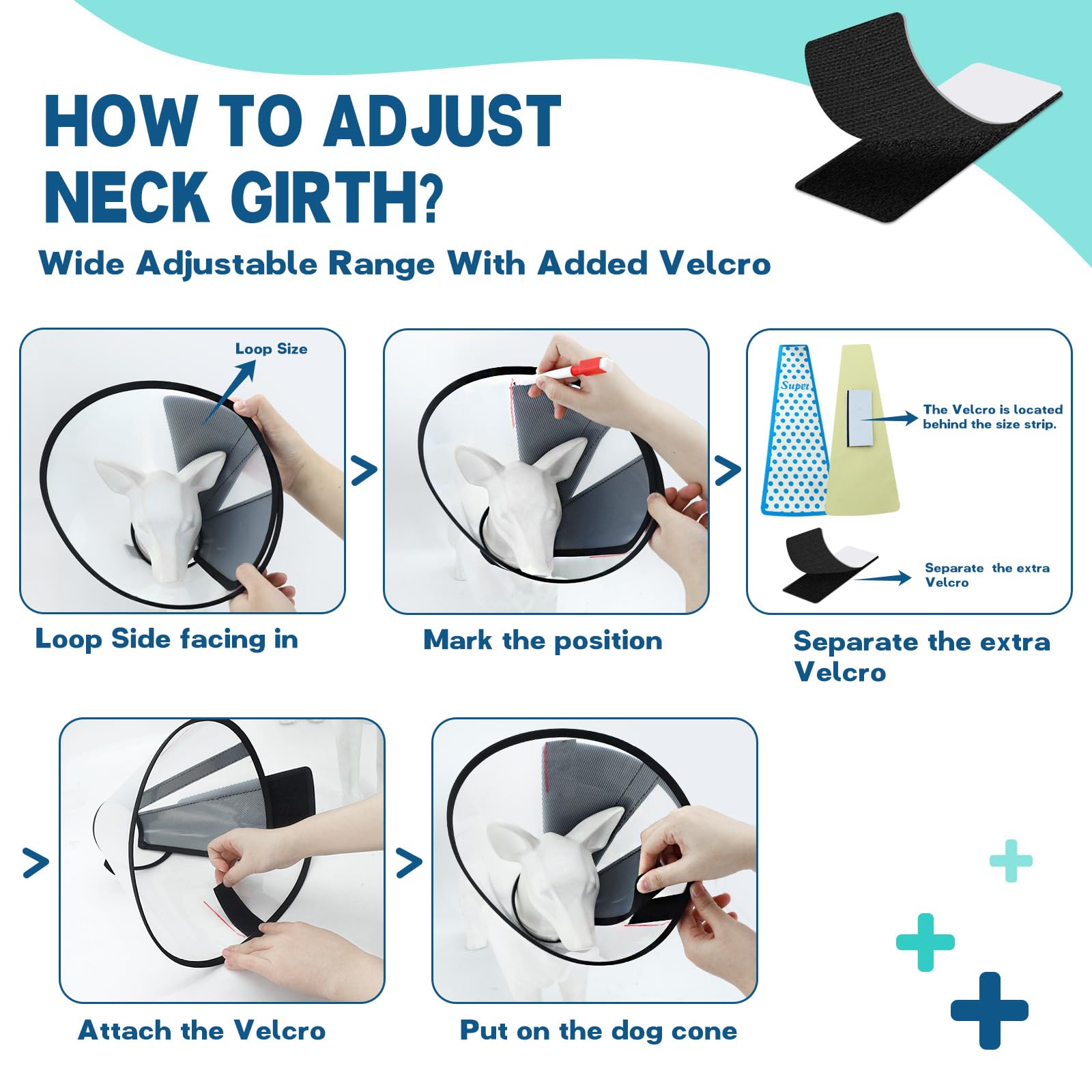 Supet close-up of soft fabric edge for neck comfort and reduced chafe