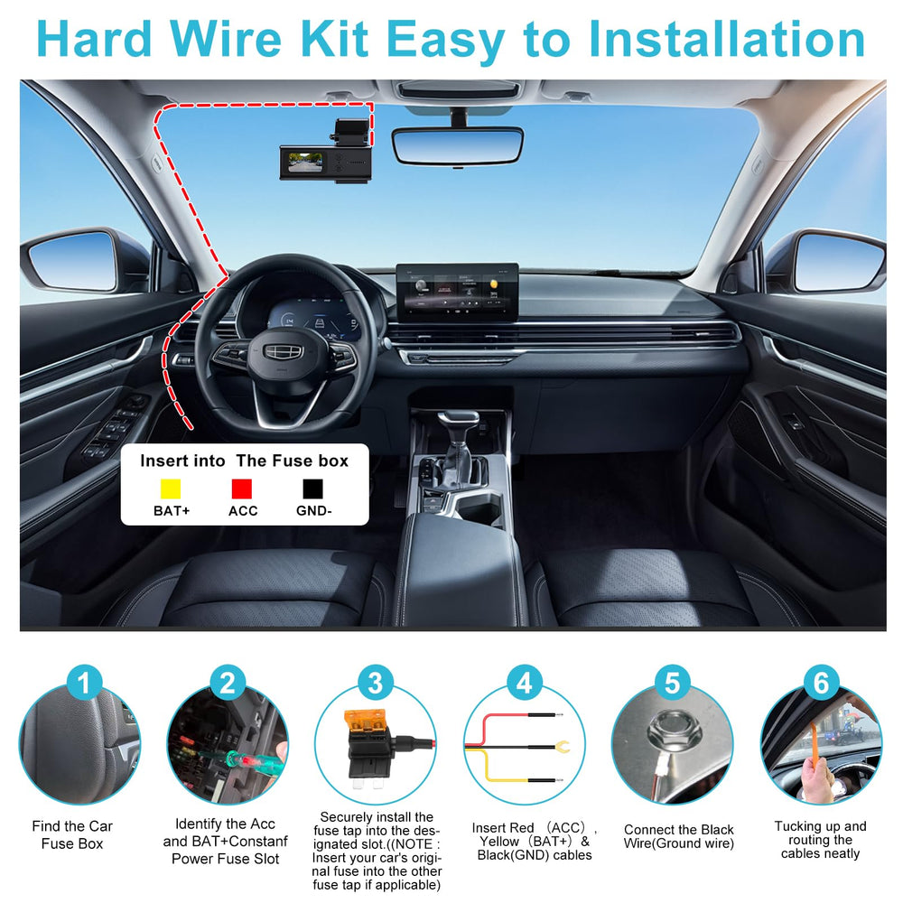 Suplogico lifestyle shot in car trunk showing kit supporting 24/7 parking monitoring