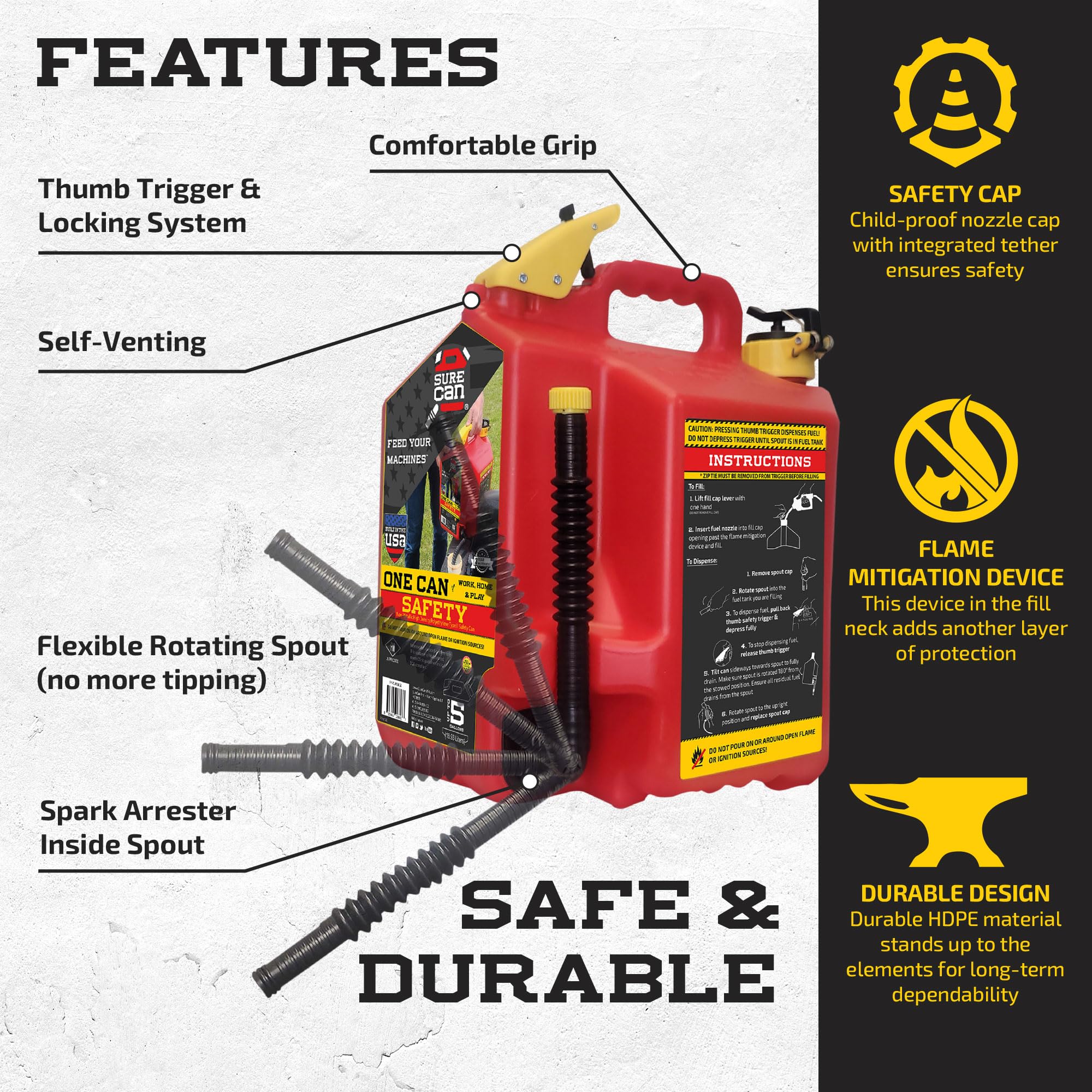 SureCan pouring in action illustrating spill-controlled transfer and accuracy