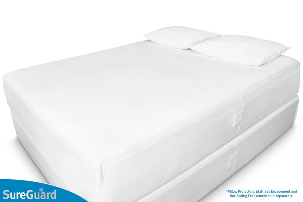 SureGuard set of two folded protectors ready to store for convenience benefit