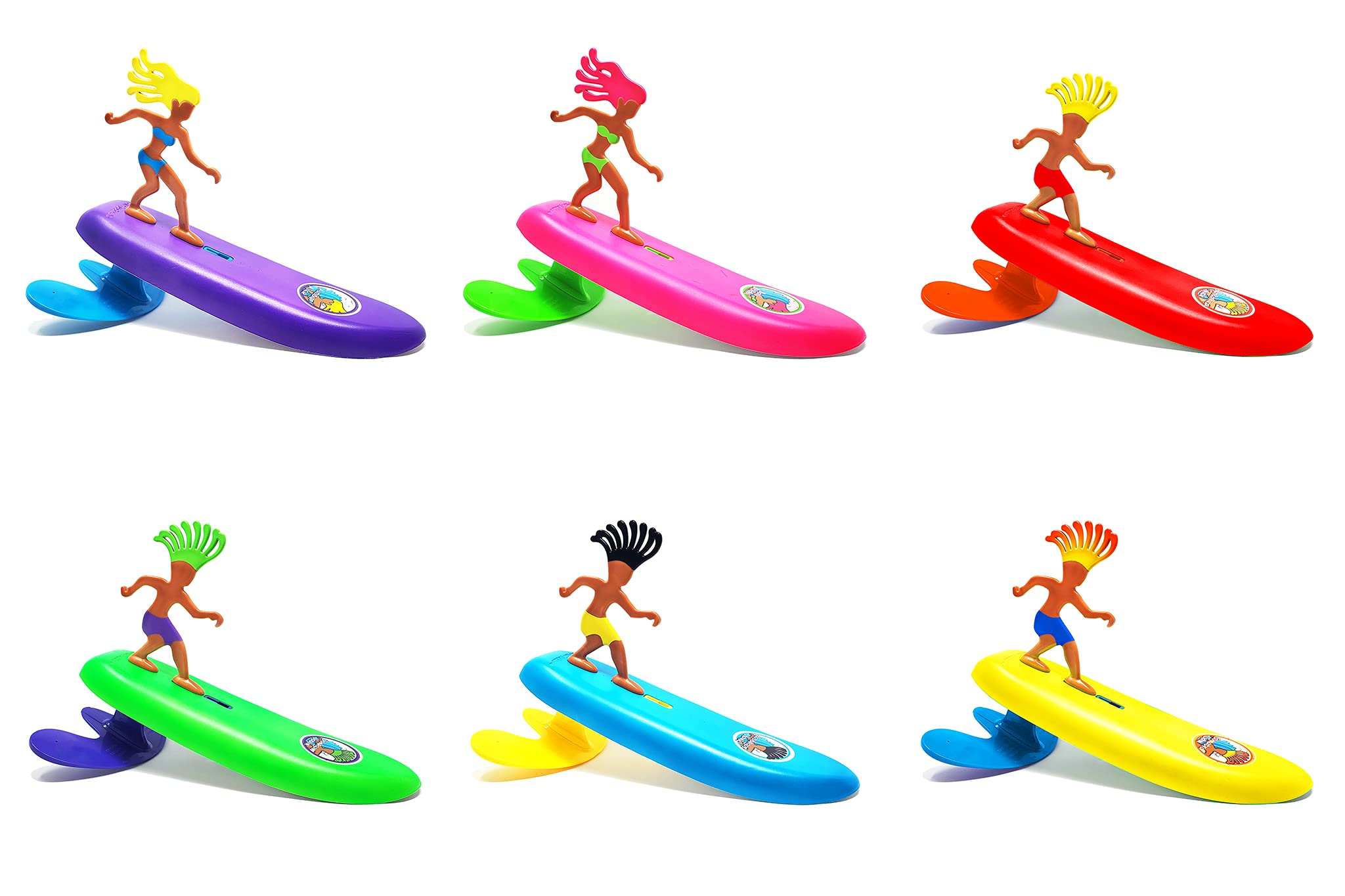 Surfer Dudes skeg and fin key displayed for easy assembly and secure tracking in waves