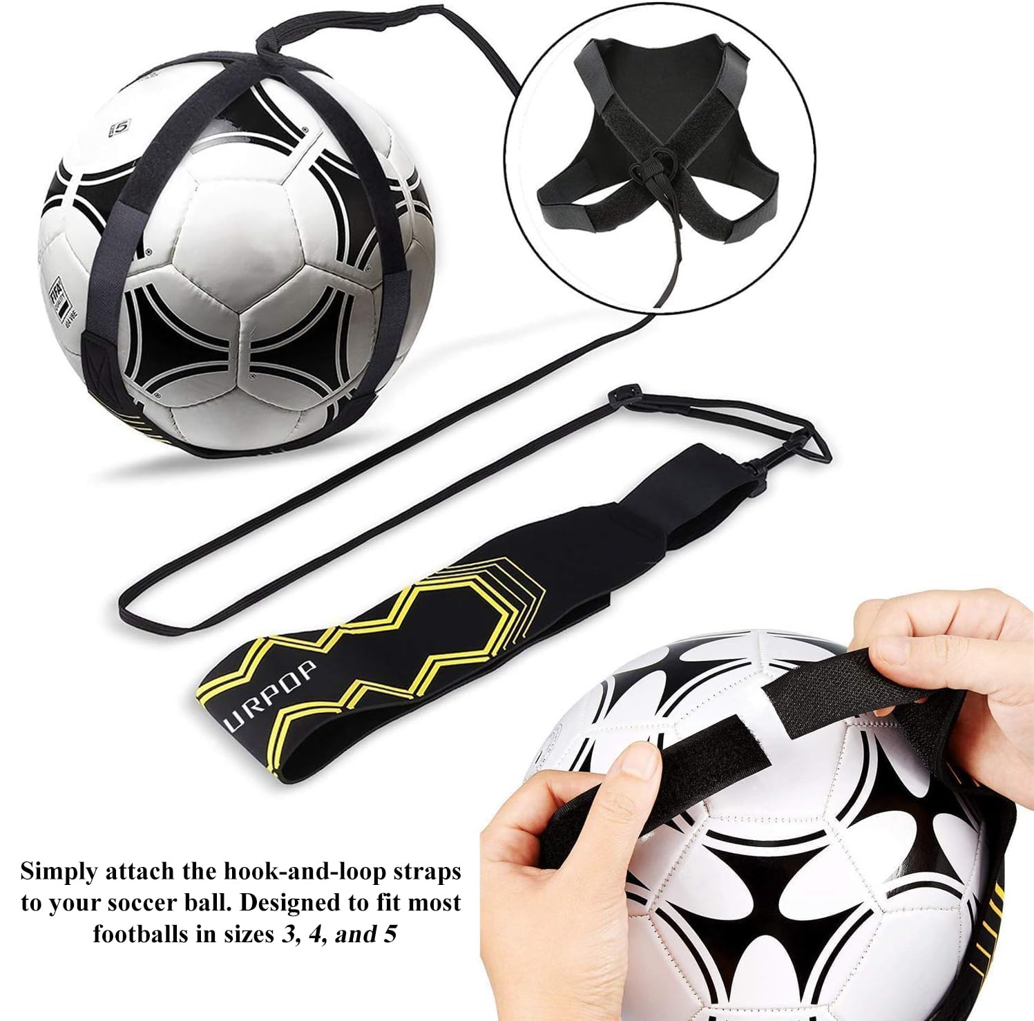 Surpop belt worn during practice illustrating hands-free shooting drills