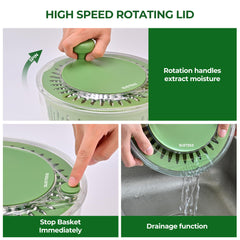 SUSTEAS non-slip base detail providing stable spinning on counters