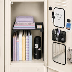 Svartur close-up of metal mesh shelf highlighting sturdy construction and airflow