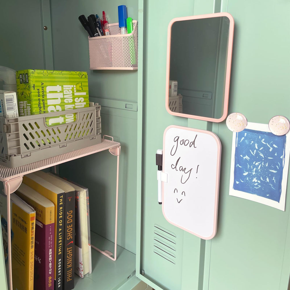 Svartur small whiteboard with written schedule for easy reminders and planning