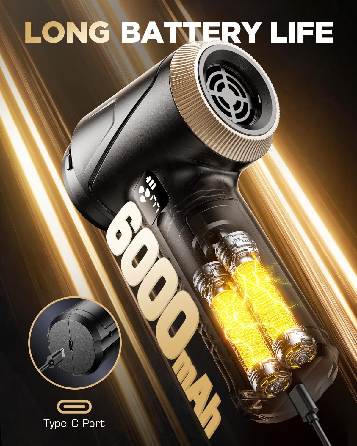 Svoko LED light illuminating a dark crevice, better visibility for precise cleaning