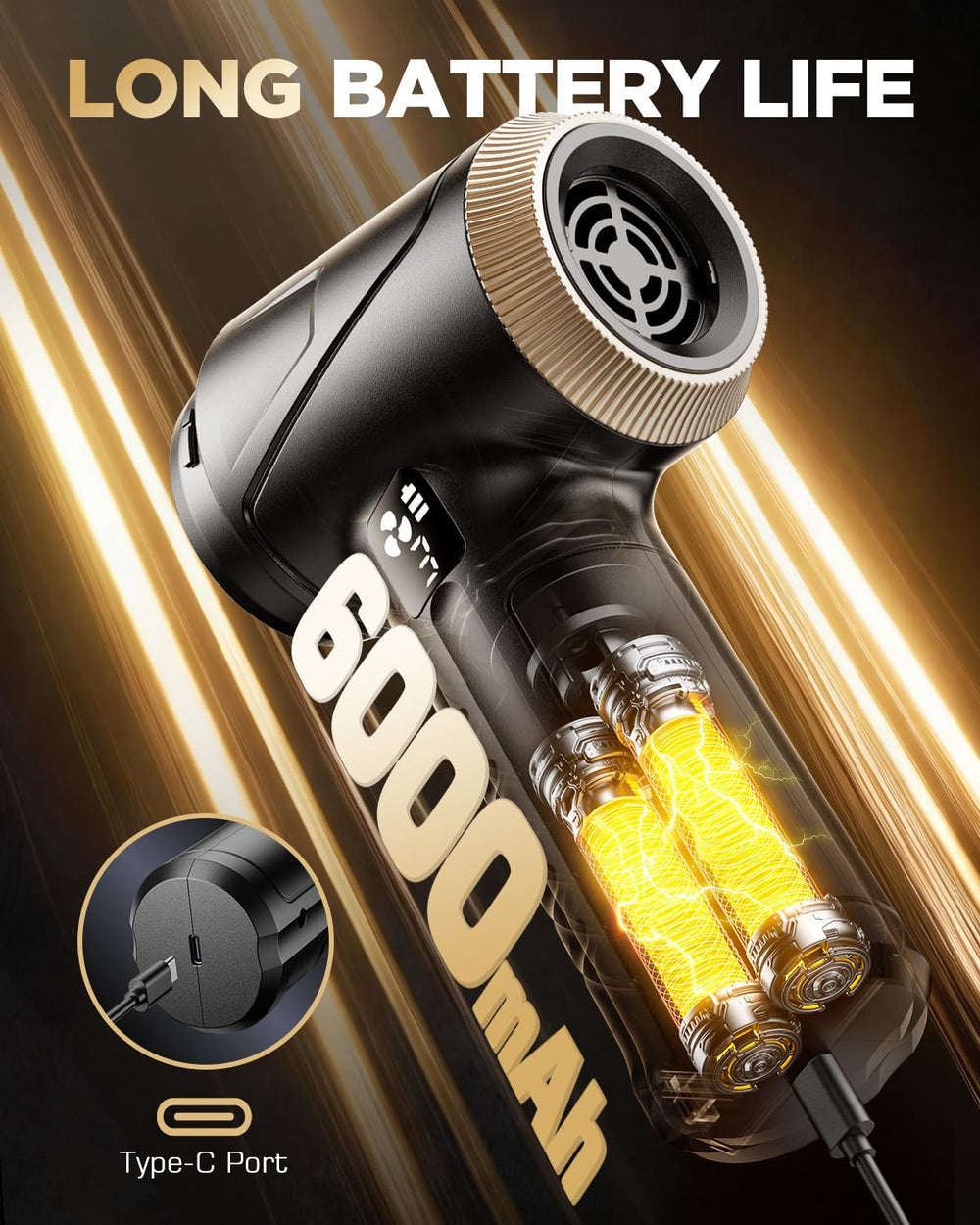 Svoko LED light illuminating a dark crevice, better visibility for precise cleaning