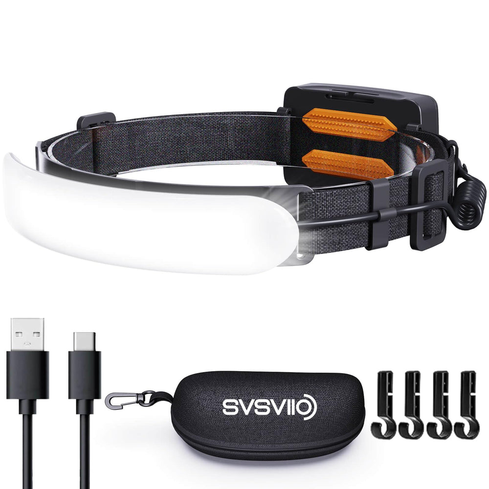 svsviio front view showing powerful 1500 lumen output for clear vision