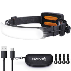 svsviio front view showing powerful 1500 lumen output for clear vision