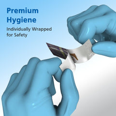 Swann-Morton individually wrapped single #10R blade ensuring sterility and safety