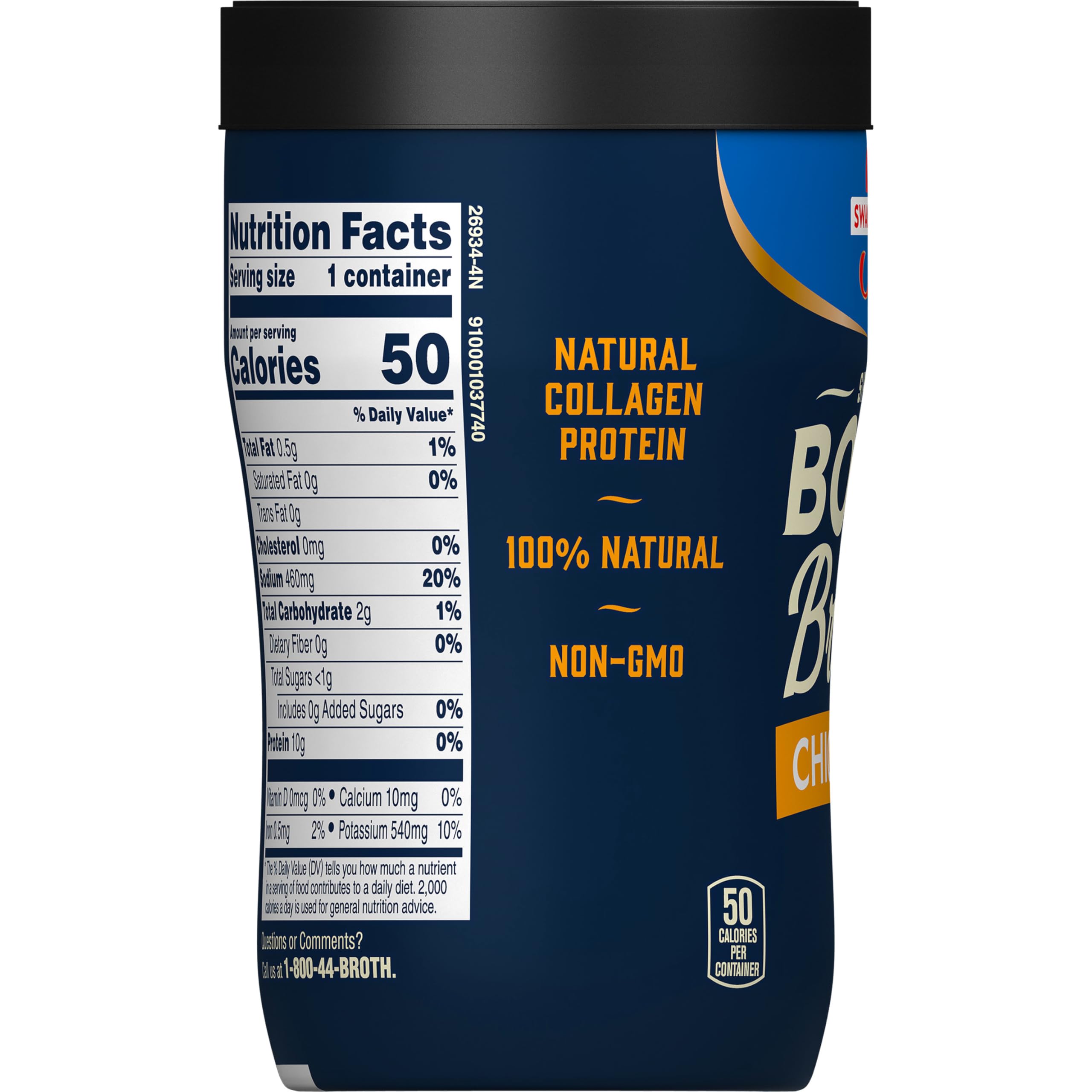 SWANSON S label and nutrition facts close-up for ingredient transparency