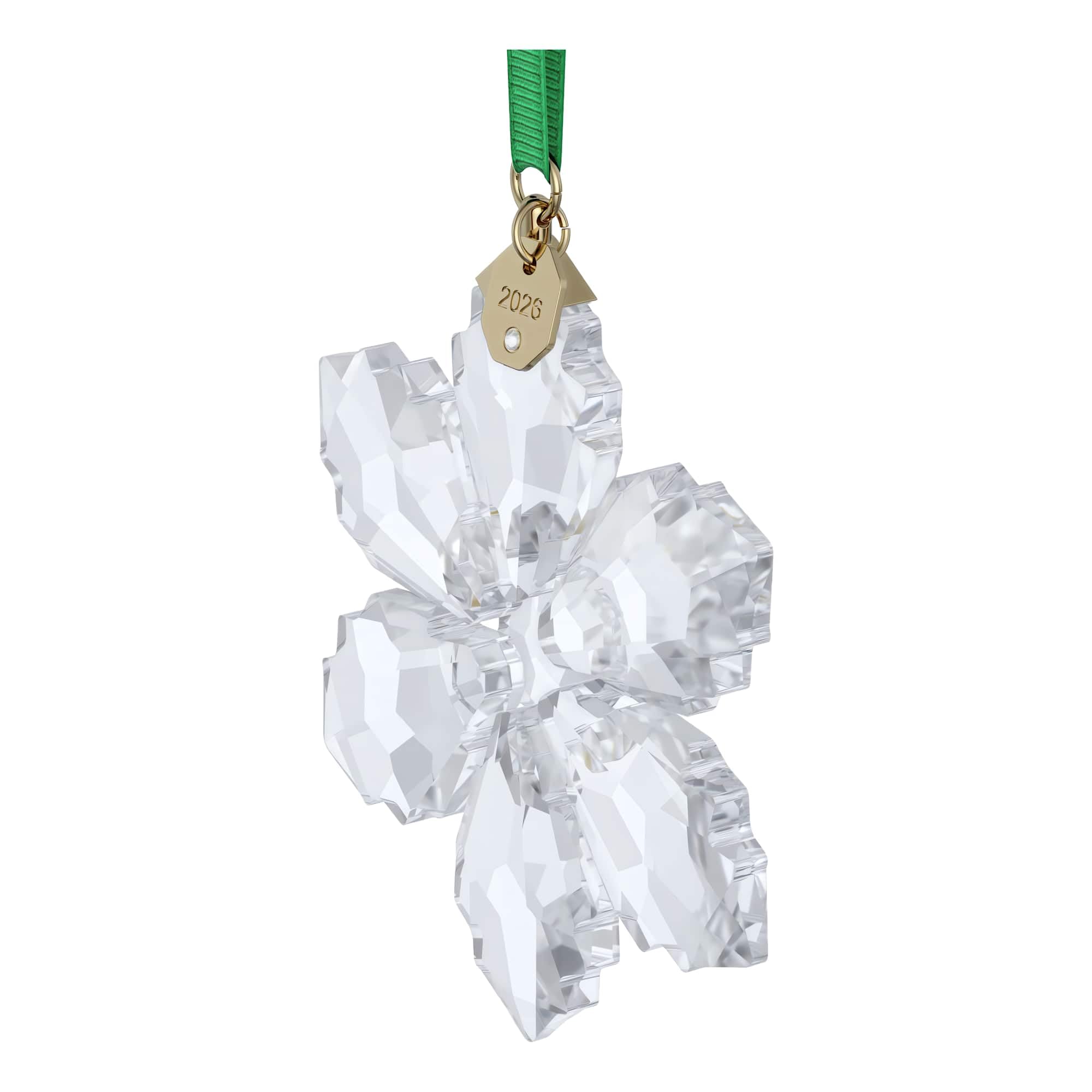Swarovski close-up of 192 facets highlighting crystal brilliance benefit