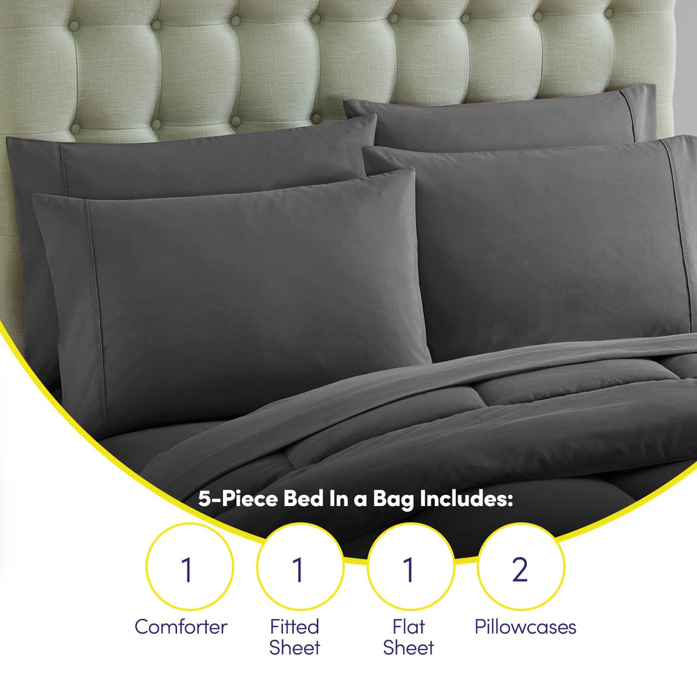 Sweet Home Collection styled bedroom with set showing cohesive decor and inviting comfort