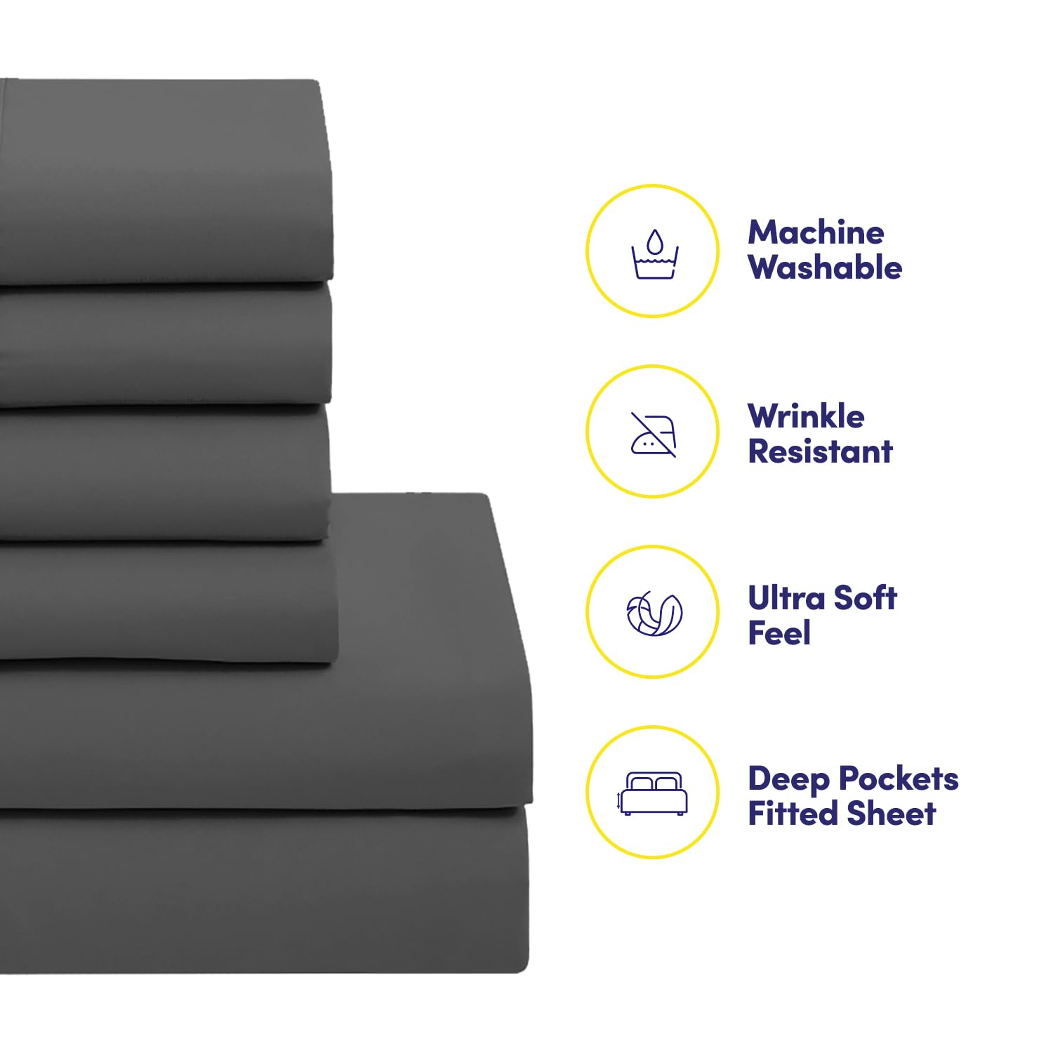 Sweet Home Collection comforter edge showing loft and fill for lightweight warmth