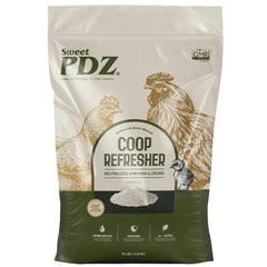Sweet PDZ front packaging showing 10 lb bag and clear product benefit
