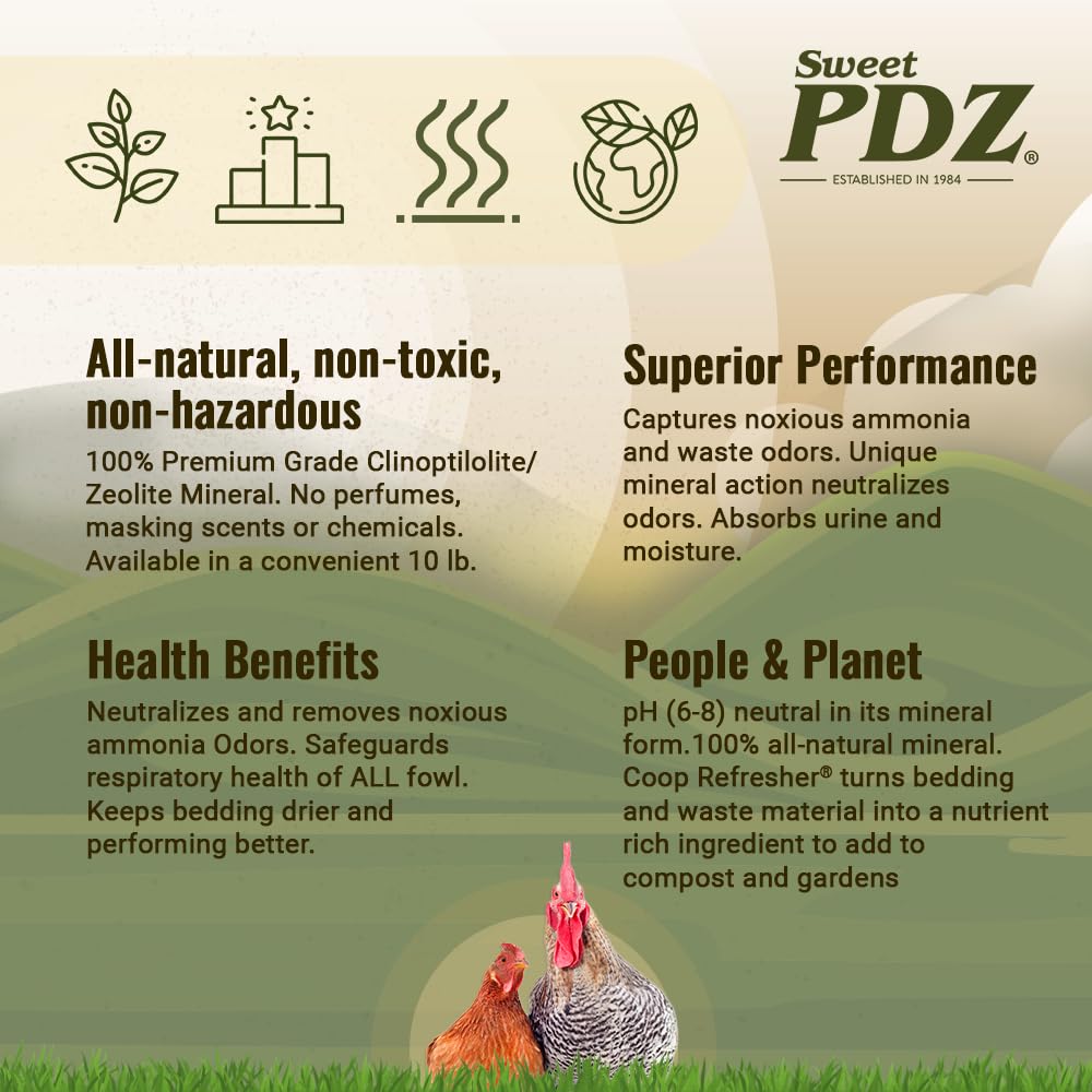 Sweet PDZ OMRI label closeup confirming organic-approved agricultural use