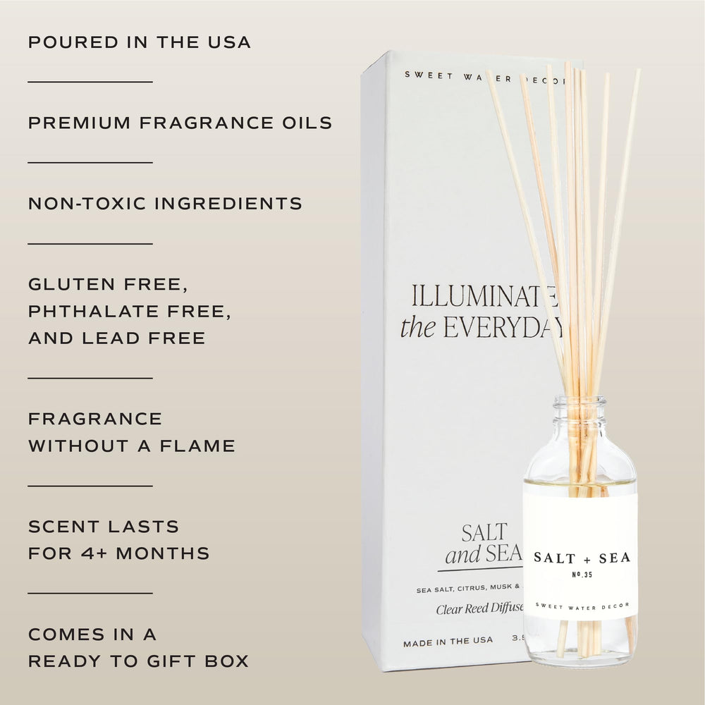 Sweet Water Decor reeds absorbing oil for steady, long-lasting diffusion