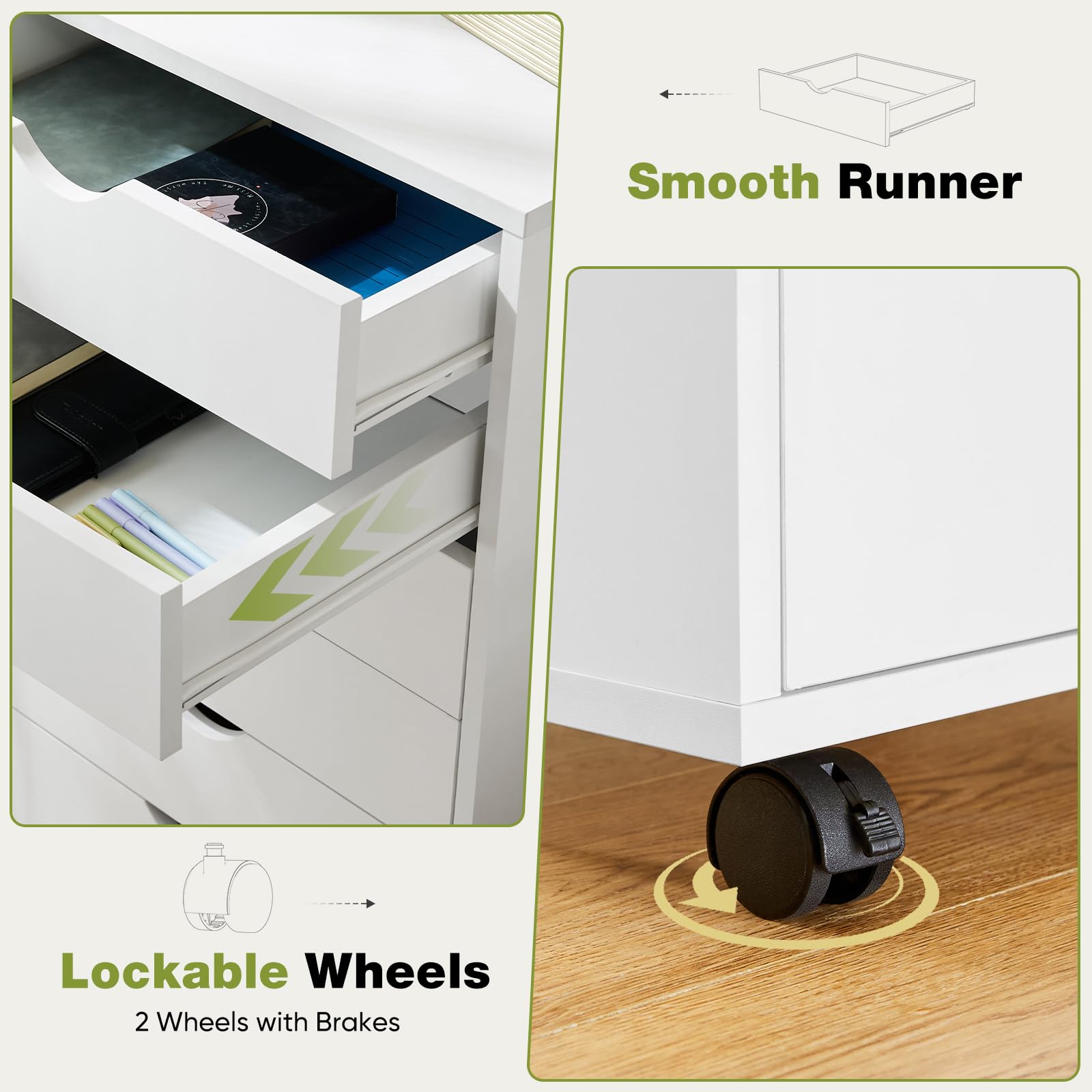 Sweetcrispy side profile showing compact footprint and space-saving advantage