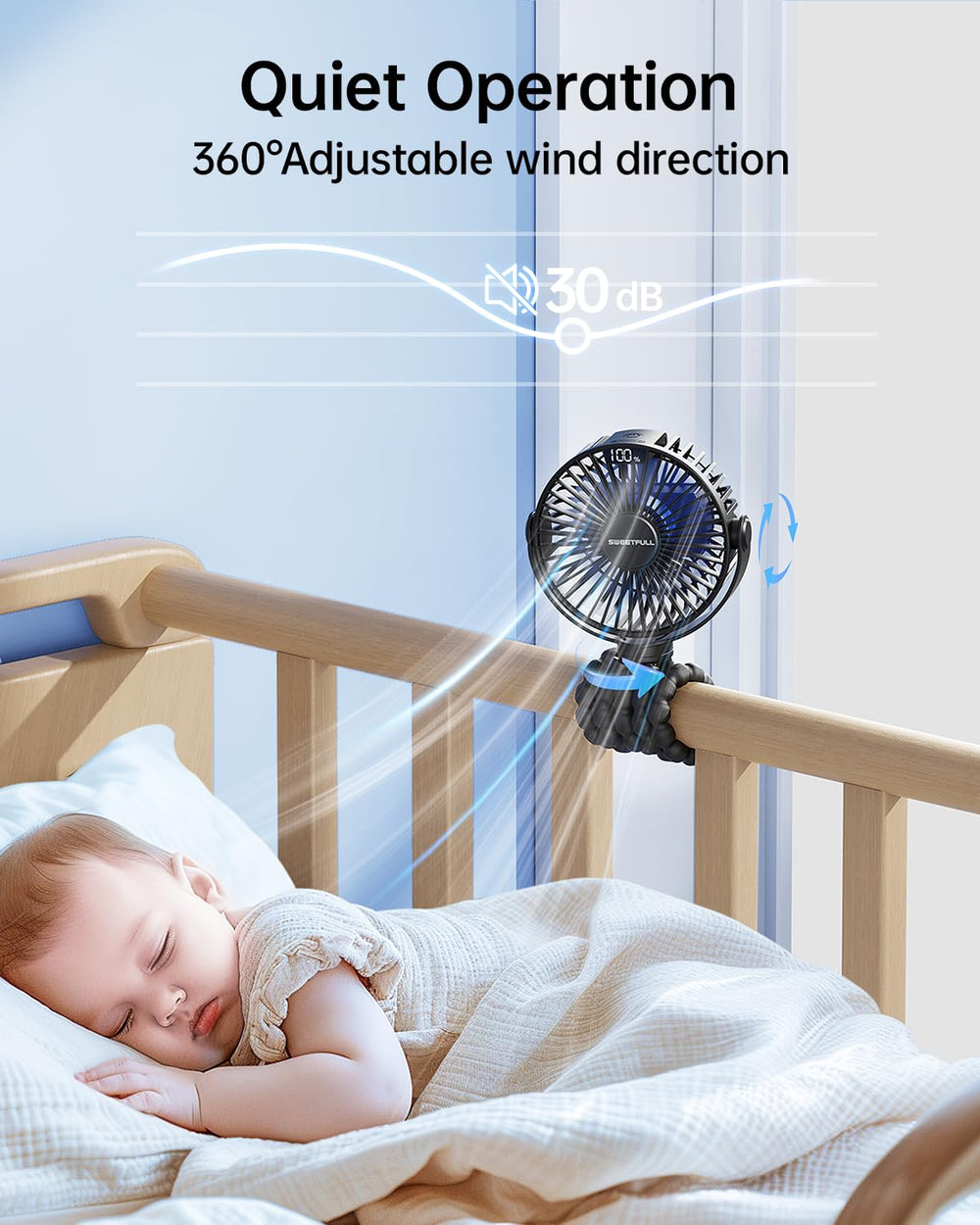 SWEETFULL removable grille and blades for easy cleaning and maintenance