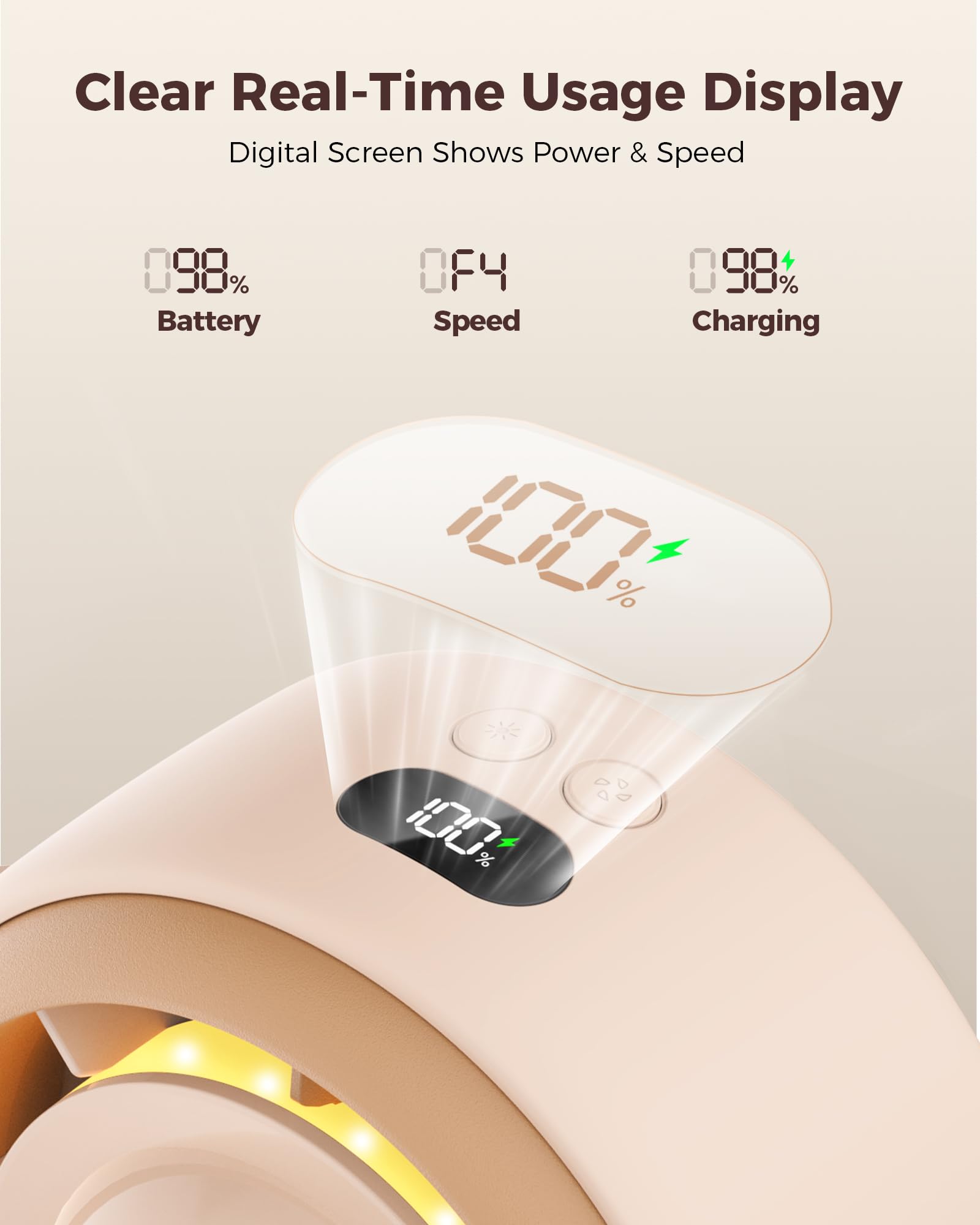SWEETFULL nightlight glowing softly to soothe baby during evening use