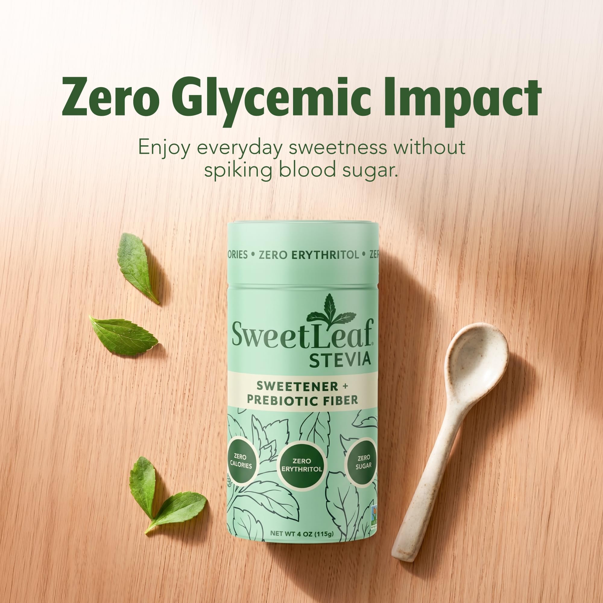 SweetLeaf used in baking showing reduced sugar swap and consistent results benefit