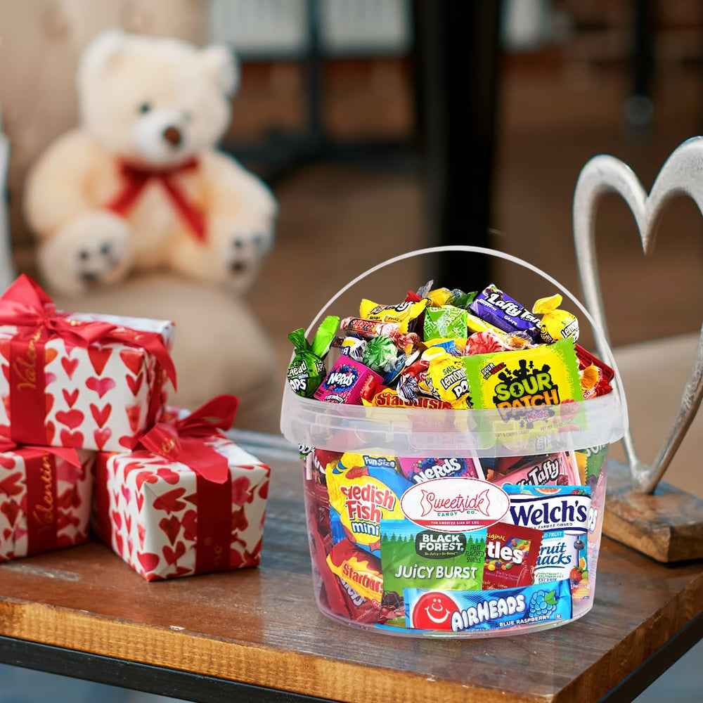 SWEETSIDE candies added to a care package as a sweet gift element