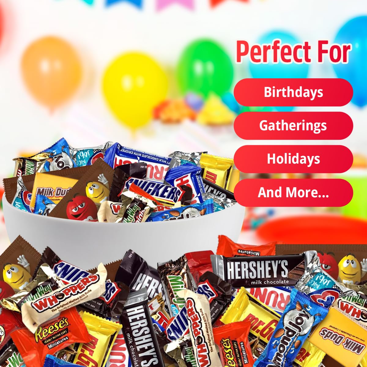 SWEETSIDE CANDY CO. candies in a serving bowl ideal for parties and events
