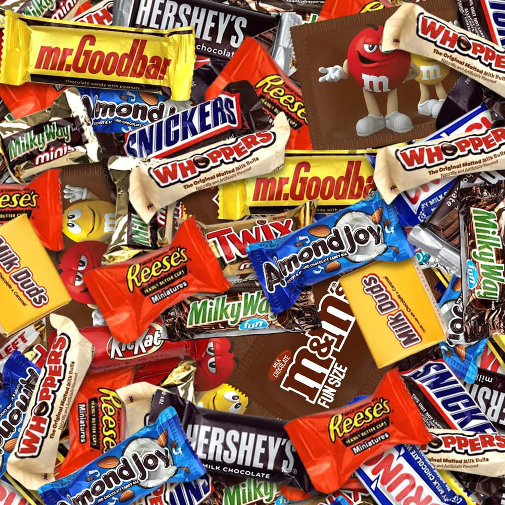 SWEETSIDE CANDY CO. spread of assorted chocolates showing variety options