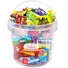 SWEETSIDE front packaging showing 2 lb bulk candy pack and clear branding