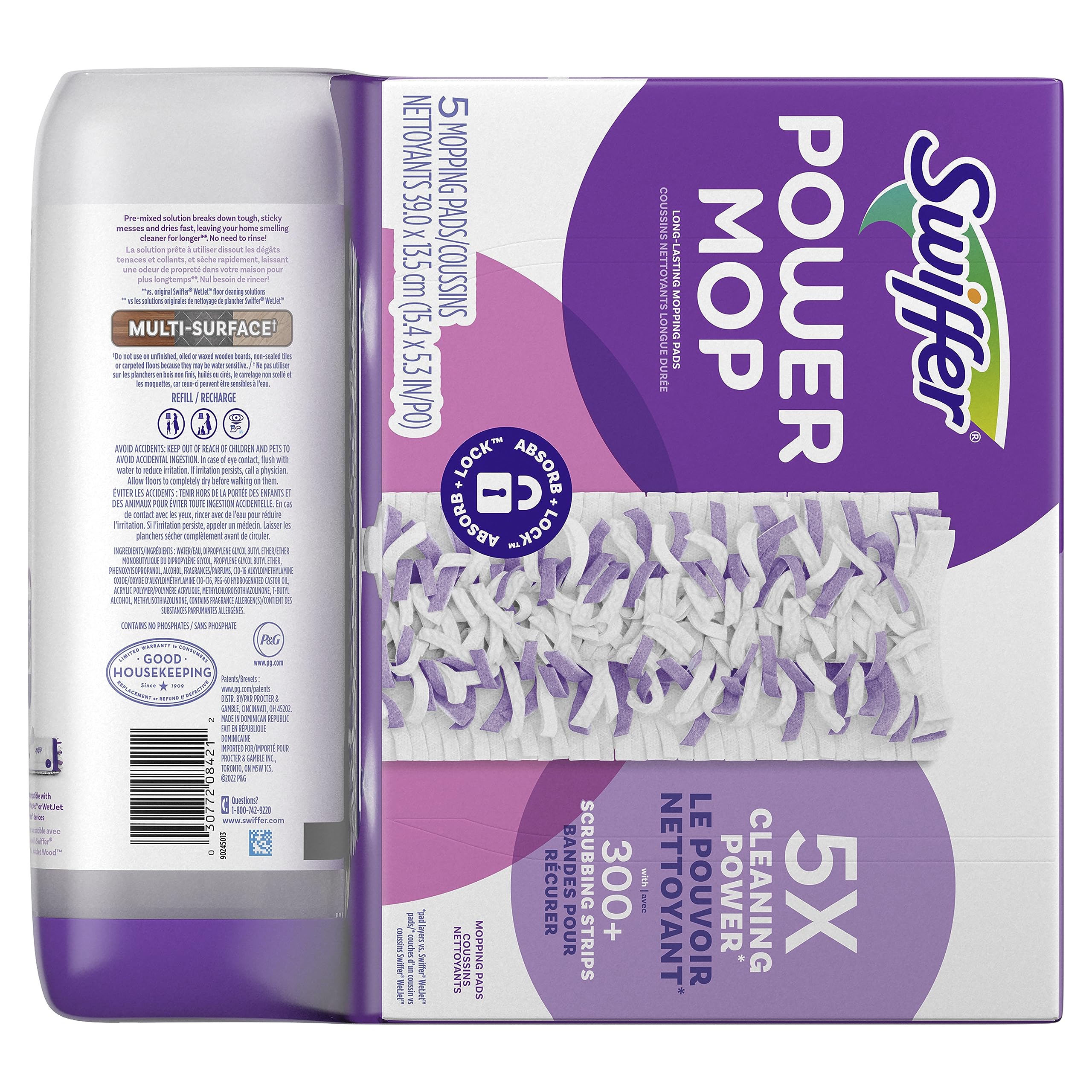 Swiffer pad close-up texture highlighting heavy-duty scrubbing