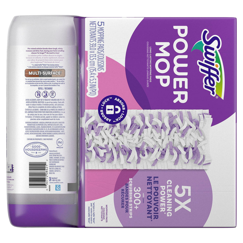 Swiffer pad close-up texture highlighting heavy-duty scrubbing