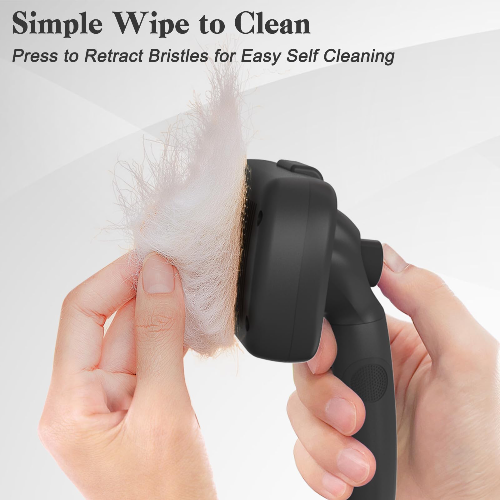 Swihauk ergonomic TPR handle offering comfortable non-slip grip for longer sessions