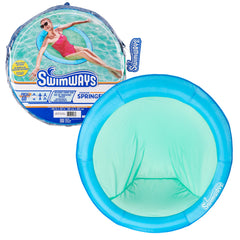 SwimWays papasan front view showing round lounger and comfortable rim