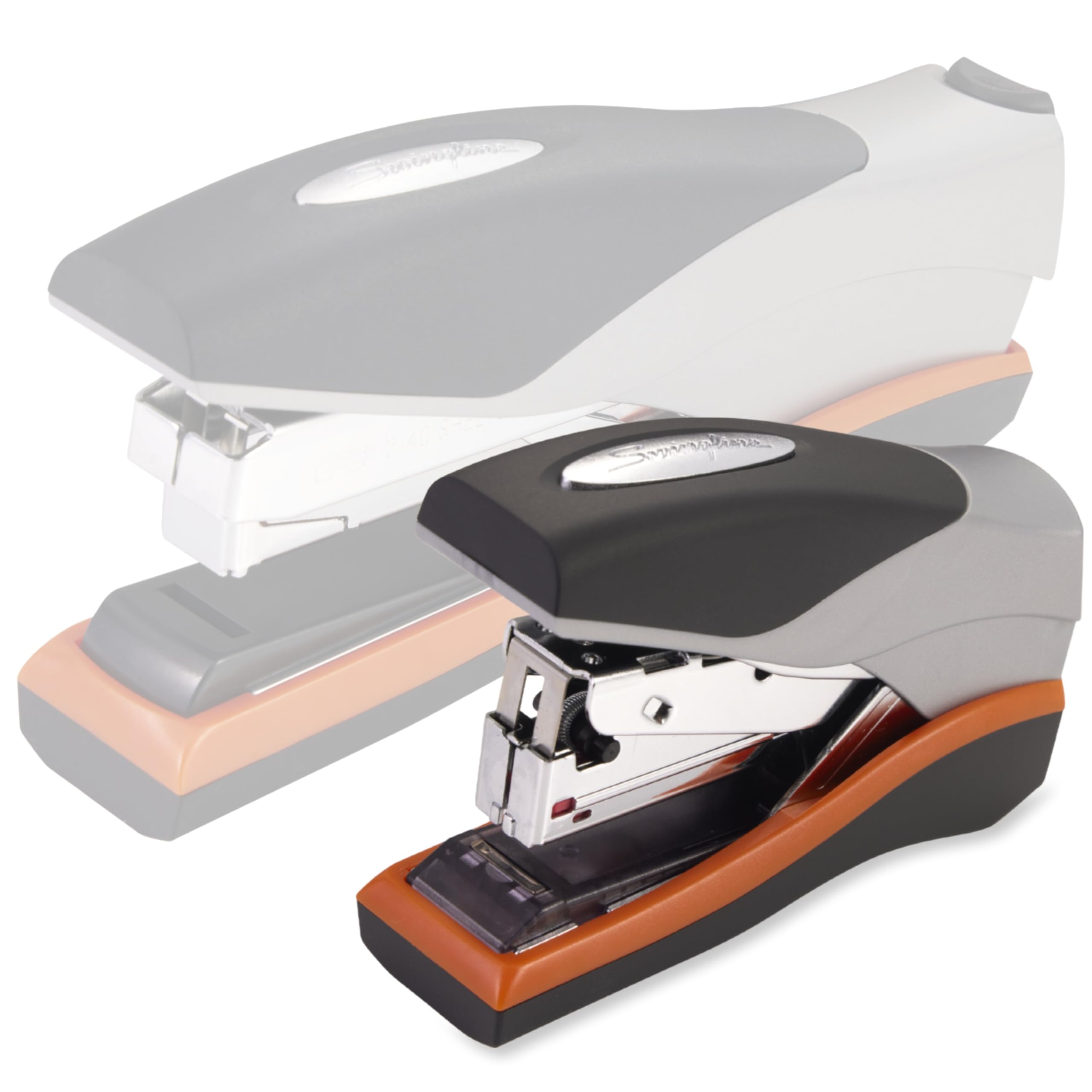 Swingline Optima 40 low-staple indicator visible to prevent unexpected runs out