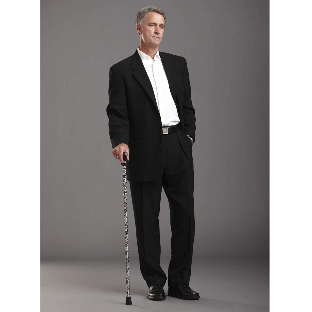 Switch Sticks Storm in use shows walking support and fashionable appearance