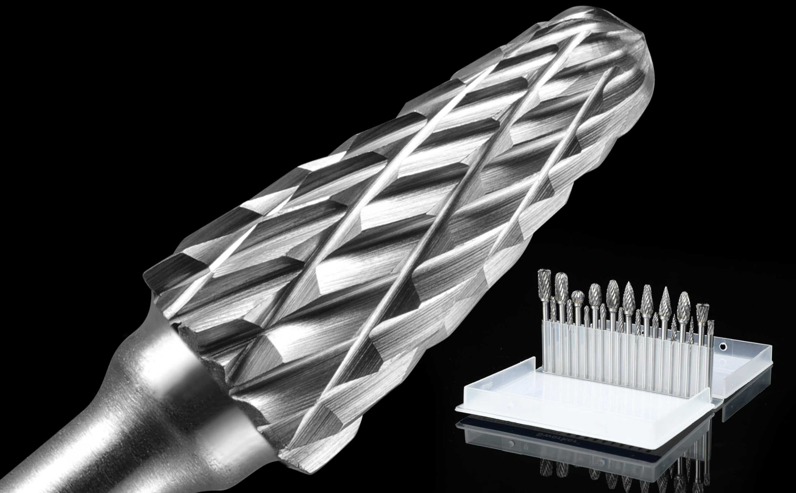 Sworker shank detail 3.175mm showing universal 1/8 inch compatibility