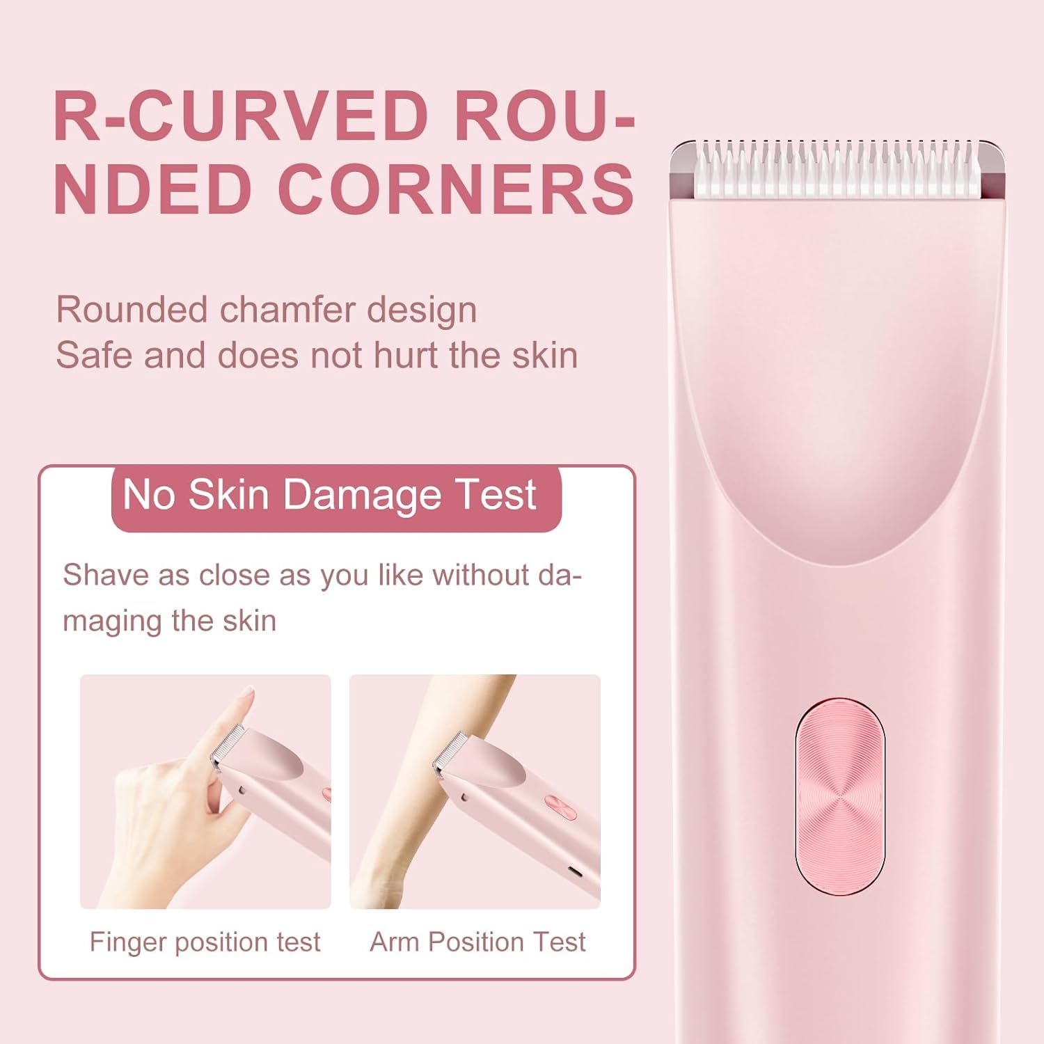 SXIOQI Dermave ceramic blade detail highlighting hypoallergenic blade for gentle glide