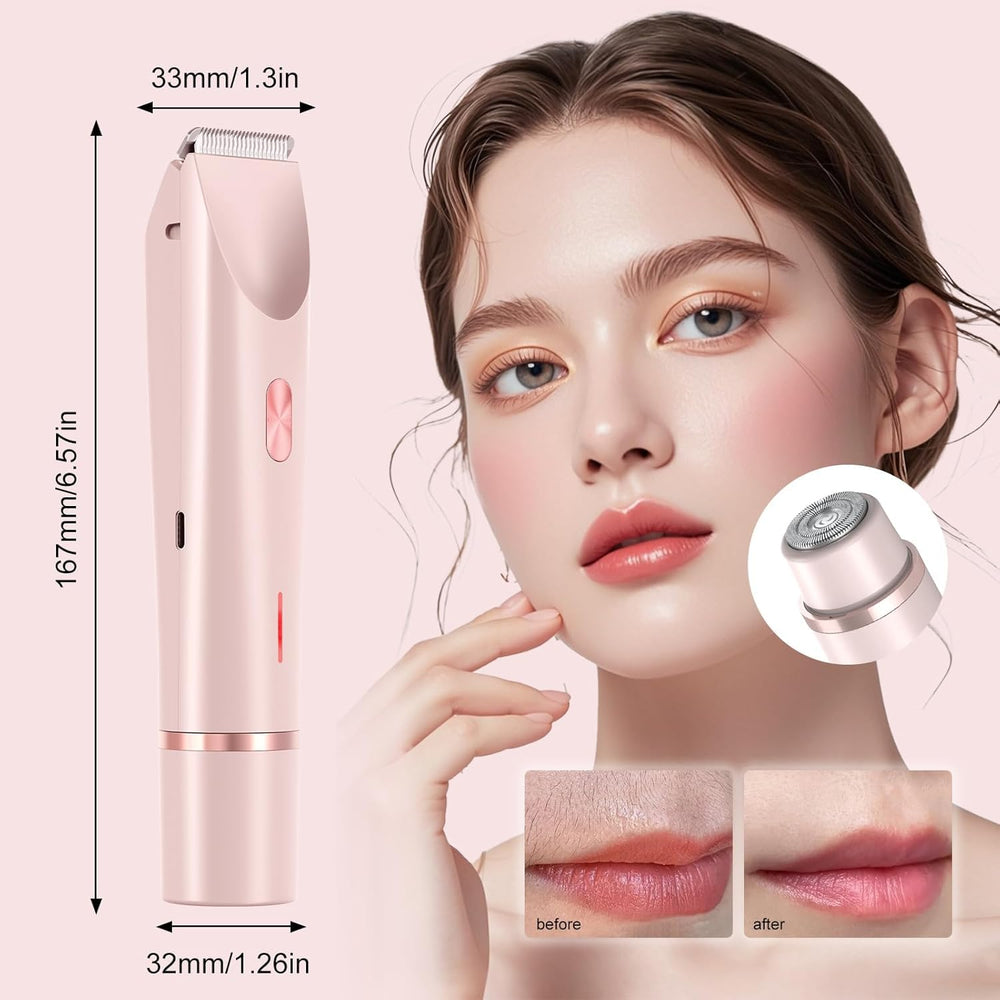 SXIOQI Dermave size comparison in hand showing compact cordless portability benefit