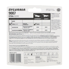 SYLVANIA 9007 close-up of filament detail highlighting build quality and brighter throw