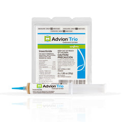 Syngenta Advion Trio front packaging showing product kit and benefits