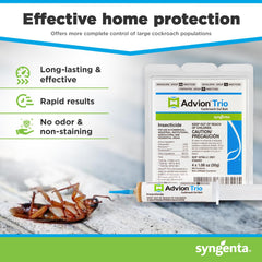 Syngenta Advion Trio gel close-up showing texture and palatability for roaches